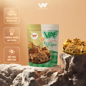 Cơm Cháy Mắm Hành VAF - Bản Sắc Việt Gói Plus 126gr