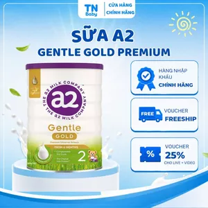 Sữa A2 Gentle Gold 800G Nhập Khẩu Úc Chính Hãng Đủ Số, Hỗ Trợ Tiêu Hoá Nhẹ Bụng, Hấp Thu Khoẻ Mạnh - TN Baby
