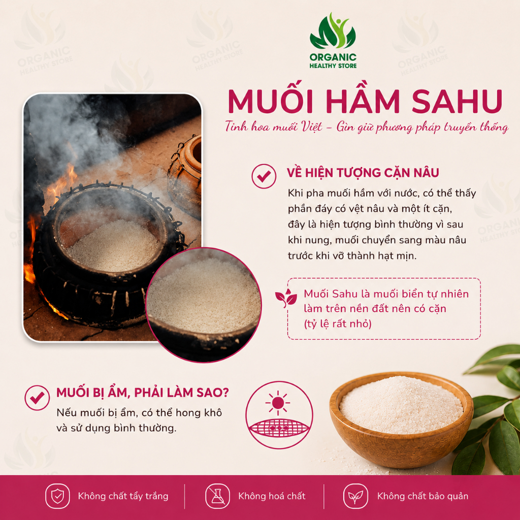 Muối Hầm Sahu, Muối Hầm Thực Dưỡng
