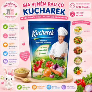 Hạt nêm hữu cơ từ rau củ Kucharek chay hữu cơ, thơm ngon tiện lợi