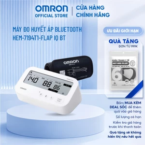 Máy Đo Huyết Áp Bluetooth Phát Hiện Rung Nhĩ OMRON IQ BT HEM-7194T1