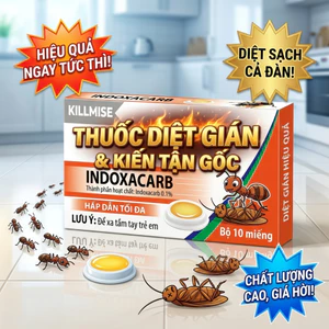 🔥Thuốc diệt kiến hiệu quả cao 1 hộp 10 viên, dẫn dụ diệt kiến, hiệu quả nhanh – diệt tận gốc, không còn kiến