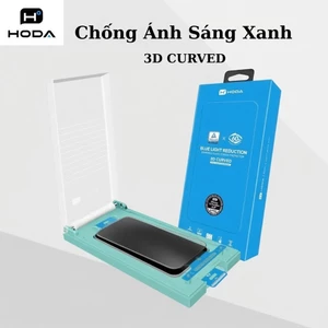 Kính Cường Lực Hoda 3D Chống Ánh Sáng Xanh iPhone 17 Pro Max/16 Pro Max/15 - Chứng Nhận TUV Cao Cấp Bảo Vệ Mắt Toàn Diện