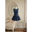Váy demin sát nách cổ tròn đính khuy bọc chiết eo tôn dáng , Đầm jean nữ dáng ngắn xoè bồng style HQ mặc đi chơi đi biển