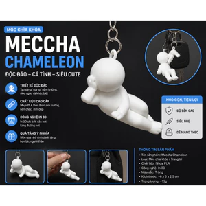 Móc Khóa Meccha Chameleon – Meccha Chameleon-inspired Keychain- Móc Khóa Móc Khóa Meccha Chameleon
