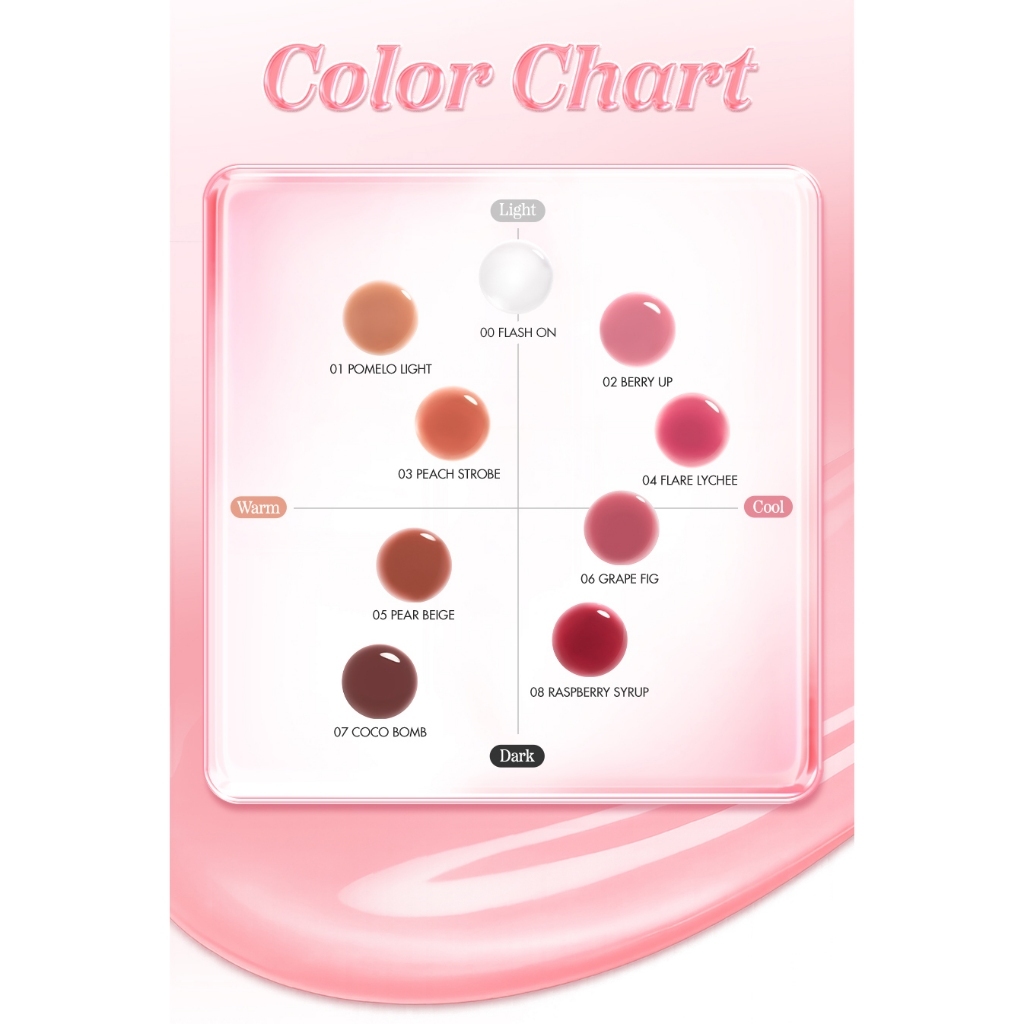(Romand x KOL) Son Bóng Dưỡng Môi Romand Juicy Flash Lip Oil Môi Căng Mọng Mềm Mượt, Lên Màu Chuẩn