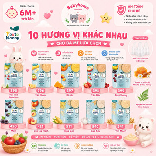 Bột Ăn Dặm FRUTO Nga - Bột Cháo FRUTONANNY Nga Túi 200g - Cho Bé Từ 4m+ 5m+ 6m+