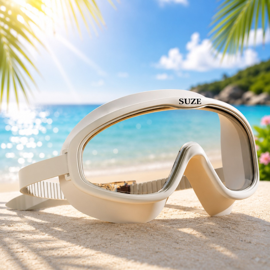 Kính Bơi SUZE - JIEHU - Snow Swim Góc Nhìn Siêu Rộng | Chống Nước Chống Tia UV Chống Mờ Tốt | Cho Người Lớn Trẻ Em