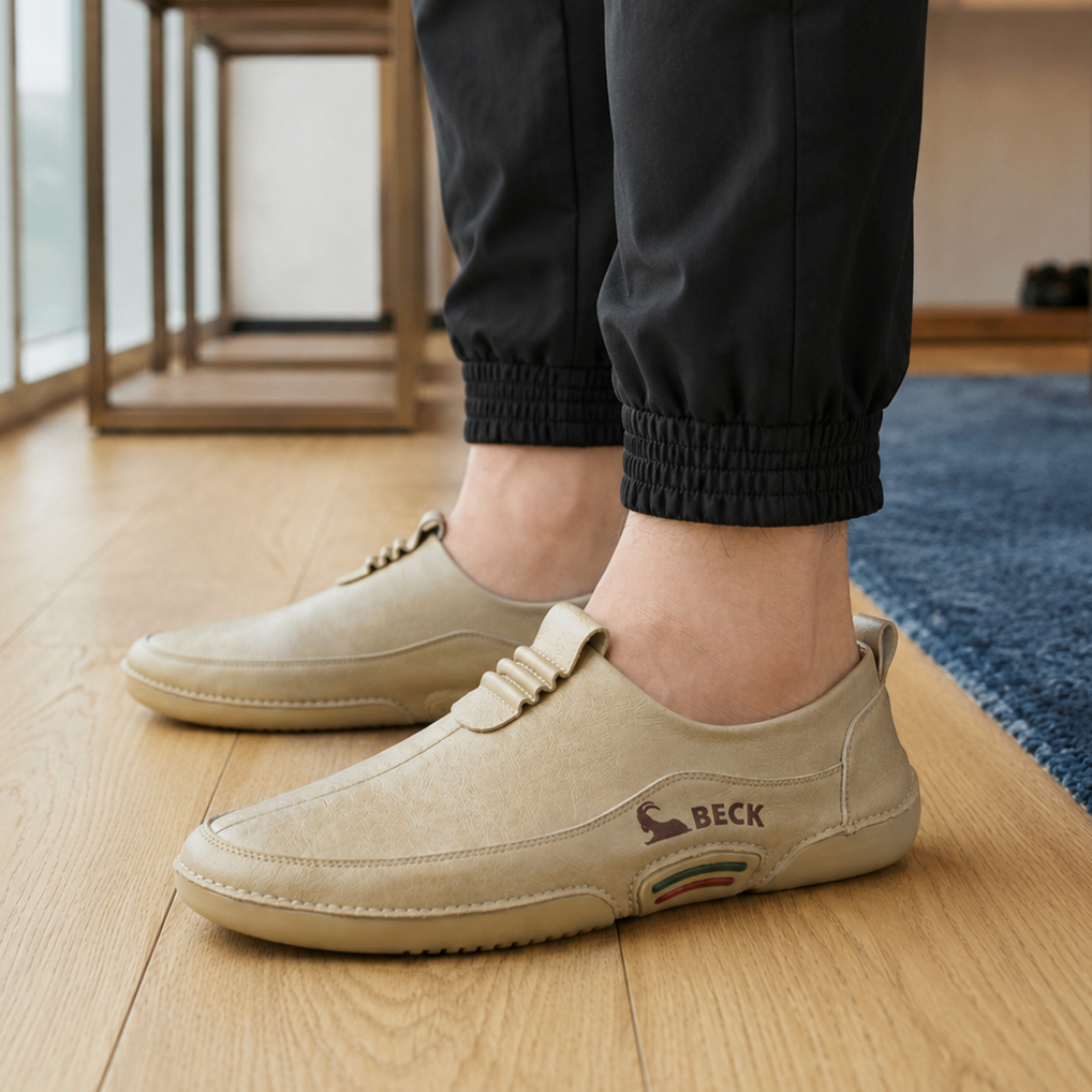 Giày Slip-on Thiết Kế Basic Dễ Phối Đồ DAVINCIA Trẻ Trung Năng Động, Đế Cao Su Non Có Khâu Da Simili Cao Cấp