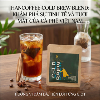 [Quà tặng] 1 Hộp Cà Phê Coldbrew Blend Nguyên Chất Vị Đậm Đà Đắng Nhẹ HANCOFFEE