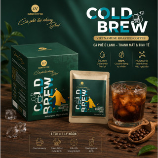 [Quà tặng] 1 Hộp Cà Phê Coldbrew Blend Nguyên Chất Vị Đậm Đà Đắng Nhẹ HANCOFFEE