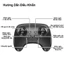 Máy Bay Điều Khiển Từ Xa Mini 4 Cánh Quạt Có Đèn LED Drone Đồ Chơi Cho Bé Cất Hạ Cánh 1 Nút