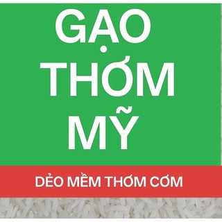 Gạo THƠM MỸ  10kg dẻo vừa,,dai cơm-  gạo văn phòng, gạo nấu cơm đem đến nơi làm việc)