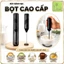 Máy Đánh Bọt Sữa Cà Phê Mini Cầm Tay Vòm Decor Kèm Giá Đỡ, Đánh Trứng Dùng Pin, Inox 304 ABS – Mã M