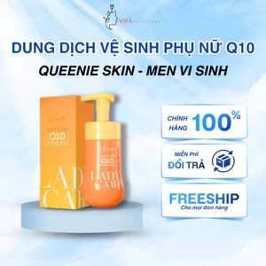 Dung dịch vệ sinh phụ nữ men vi sinh Q10 dịu nhẹ an toàn cho vùng da nhạy cảm Queenie Skin DC152