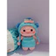 Móc khoá heo đội mũ bằng len nhung handmade dễ thương