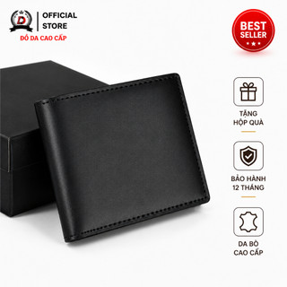 Ví Nam Da Thật Ví Da Bò Thật Dáng Ngang Nhiều Ngăn Đựng Thẻ Giấy Tờ Bóp Nam-CLASSIC LEATHER