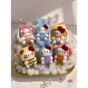 Móc khoá kitty mini cosplay nhiều mẫu dễ thương