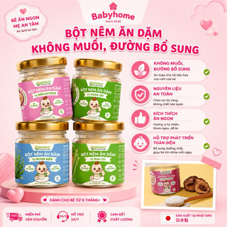 Bột Nêm Không Muối Ăn Dặm Anpaso 60gr Cho Bé 6M+ babyhomevietnam