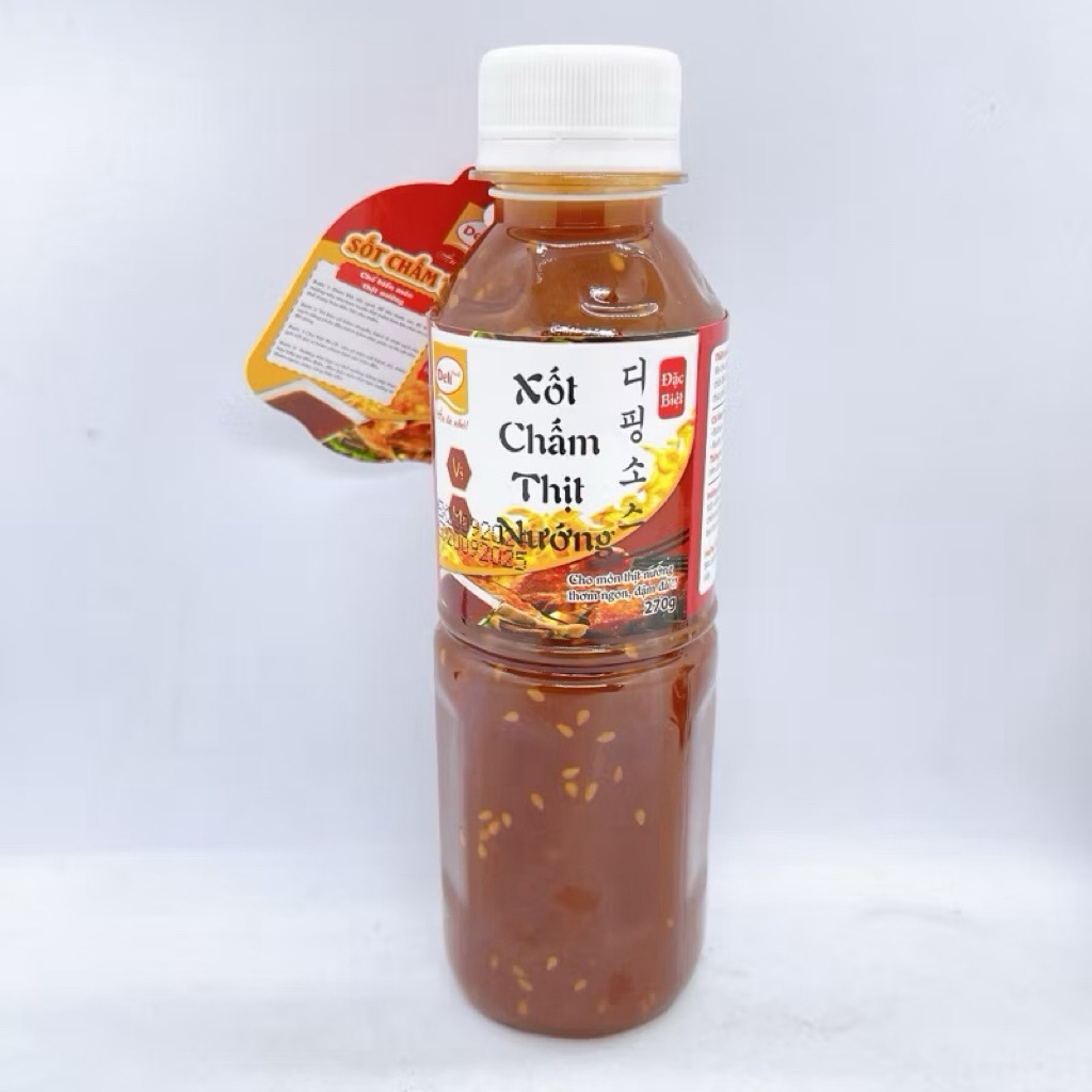 Xốt Me Chấm Thịt Nướng 270gr – Nước Chấm Hàn Quốc Deli Foods Chuẩn Vị BBQ
