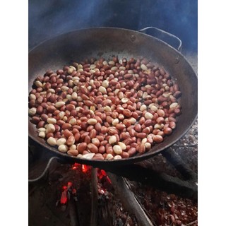 Muối Lạc Vừng Đen Rang Bếp Củi Giã Tay Hũ 300g - Thơm Bùi, Ăn Cơm, Xôi, Rau Luộc