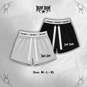 Quần Đùi Bumbum STU - Thiết Độc Lạ 2 Cạp Quần Street Wear - Quần Đùi Cạp Trễ BumBum STU