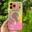 Ốp Lưng WIWU Feather Ánh Xà Cừ Cầu Vồng Từ Tính MagSafe iPhone 17 Pro Max / 17 Pro / Air