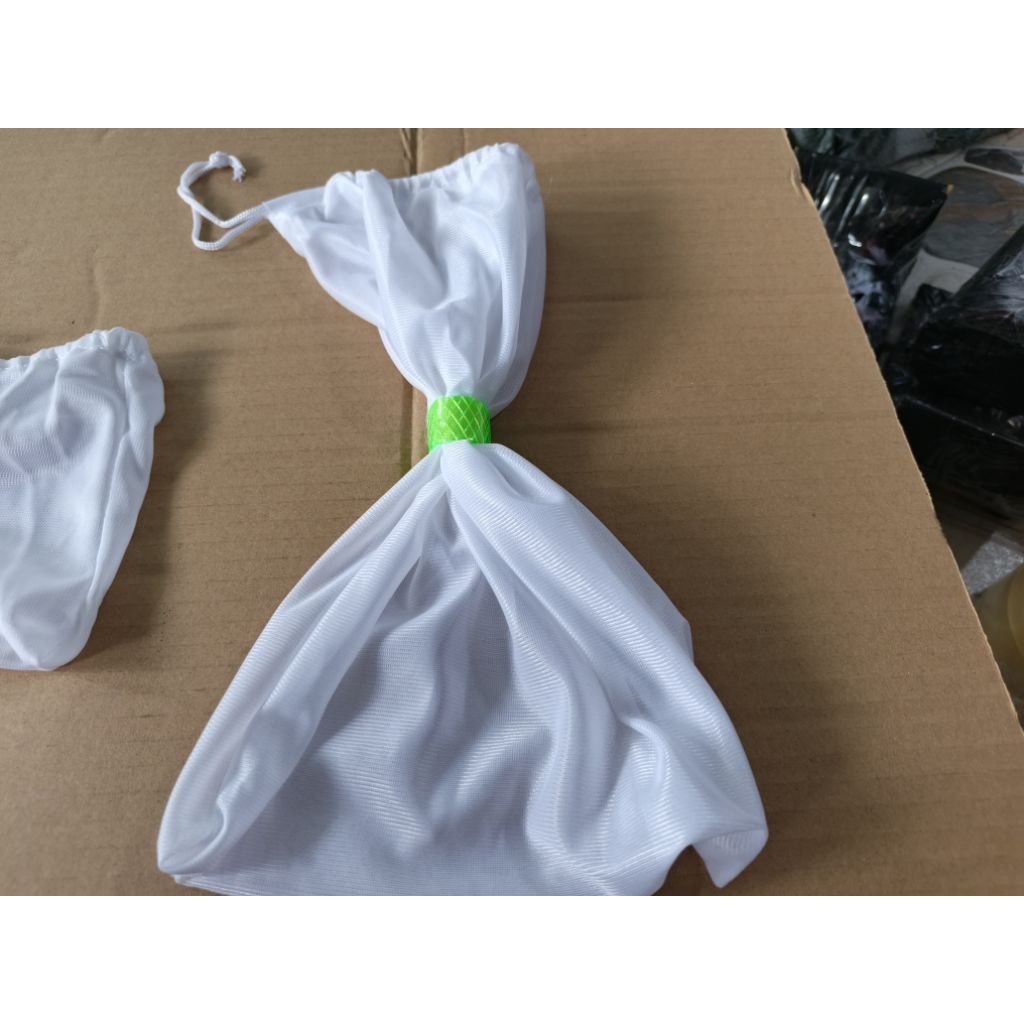 Túi Vải  Lọc Trà, Lược Dừa Có Ống Chặn 20x30cm