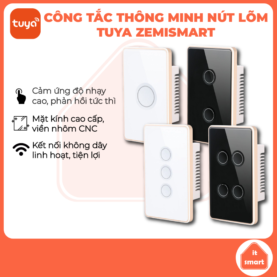 Công tắc thông minh Tuya Zemismart Dent