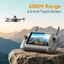 Flycam GPS M24 – Định vị GPS | Camera 1080P | Tránh vật cản | Điều khiển màn hình cảm ứng