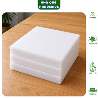 Xốp Dẻo 20x20cm Cắm Hoa Sáp, Hoa Giả, Hoa Kẽm Nhung - Mút Xốp Cắm Hoa Handmade Làm Chậu Hoa, Cắm Hoa Trang Trí