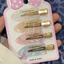 Kẹp mái Xà Cừ Ánh Hologram 6cm custom tên theo yêu cầu @thebrowniehouse.vn