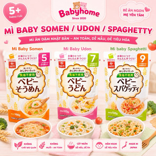 Mì SOMEN - UDON - SPAGHETTI Hakubaku Nhật - Cho bé 5m+