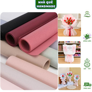 Giấy Xốp Hàn Bó Hoa Loại Dầy Dặn Chuẩn Loại 1 Xấp 20 Tờ TK 60 x 60cm, Gấm Hàn Loại Đẹp