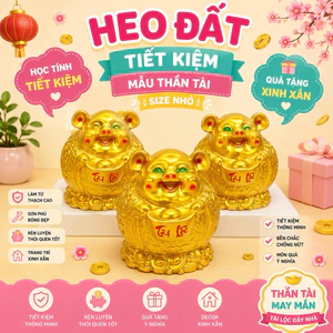Heo đấy tiết kiệm mẫu Thần Tài may mắn