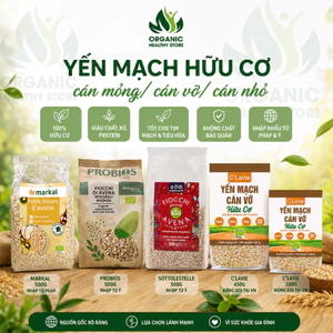 Yến Mạch Nguyên Cám Hữu Cơ Cán Vụn Sottolestelle/ Probios organic small Whole Oat Flakes