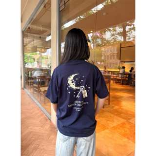 Áo Thun Oversize Nam Nữ Form Rộng Basic Unisex Cotton 100% 250GSM Tay Lỡ Local Brand Luna Rich Lazy