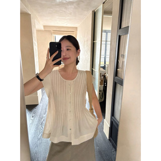 𝙎𝘼𝙈 𝙏𝙊𝙋 - Áo Linen TƯNG PRE Dập Ly