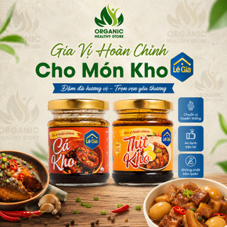 Gia Vị Cá Kho -Thịt Kho Lê Gia từ các nguyên liệu tự nhiên, không hương liệu, không phẩm màu 180g