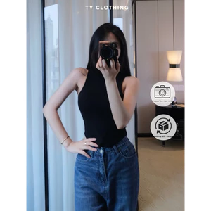Áo Ba Lỗ Vạt Bầu - Hàng Thiết Kế - 3 Màu - Nữ