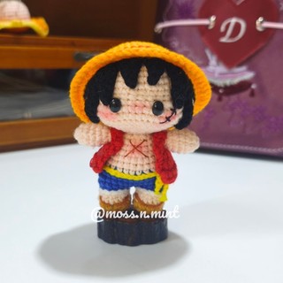 MÓC KHOÁ LEN handmade Monkey D. Luffy, Roronoa Zoro ,... [Anime One Piece Vua Hải Tặc]
