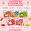 NƯỚC ÉP HOA QUẢ PIGEON NỘI ĐỊA NHẬT CÁC LOẠI LỐC 3 HỘP (125ML)