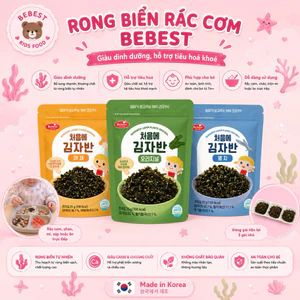 Rong biển rắc cơm Bebest Hàn Quốc ăn liền cho bé từ 7m+ tháng