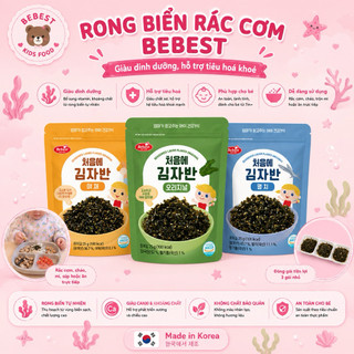 Rong biển rắc cơm Bebest Hàn Quốc ăn liền cho bé từ 7m+ tháng