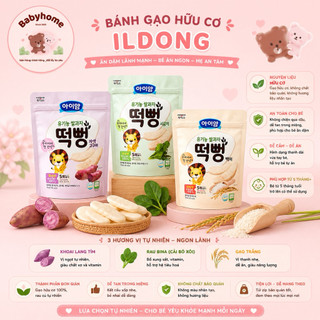 Bánh gạo ăn dặm ILDONG Hàn Quốc cho bé từ 6m+