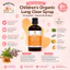 Siro Children's Organic Lung Clear Syrup Kiwiherb cho bé từ sơ sinh
