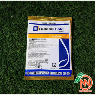 Ridomil Gold 100gr - Vàng Lá, Thối Rễ, Thán Thư, Đốm Lá, Sương Mai