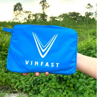 Áo mưa Vinfast, vải tổ ong siêu nhẹ, siêu bền