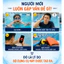 Combo Học Bơi Cho Người Mới (Phao lưng + Phao cây + Phao tim + Video hướng dẫn)