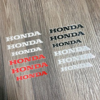 SET 03 CHỮ TEM HONDA CHẤT LIỆU PVC DÁN TRANG TRÍ CHO CÁC DÒNG XE HONDA CAO CẤP NHƯ ZIN TRỌN BỘ